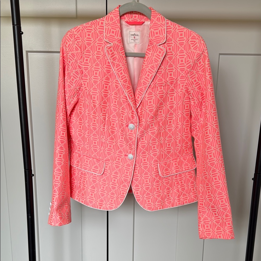“GAP” The Academy Geometric Women's Blazer